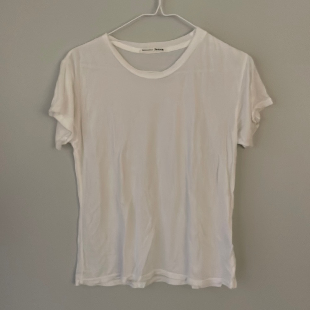 reformation white tee